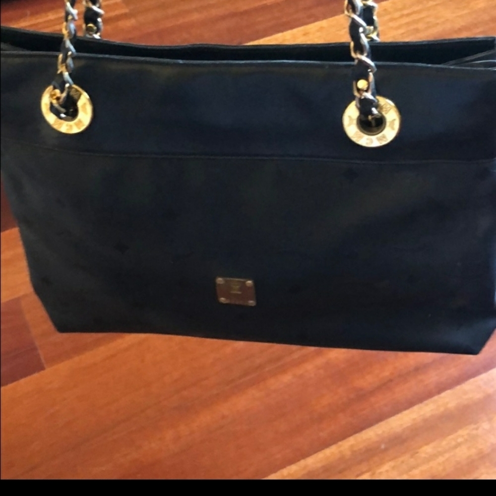 Authentic MCM Bag Black Nylon